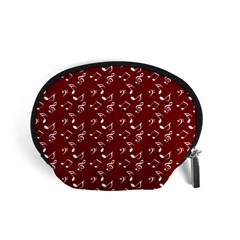 Burgundy Music Accessory Pouch (small) by snowwhitegirl