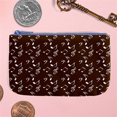 Brown Music Large Coin Purse by snowwhitegirl