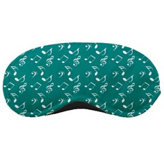 Teal Music Sleeping Masks by snowwhitegirl