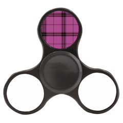 Violet Plaid Finger Spinner