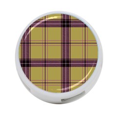 Beige Purple Plaid 4-port Usb Hub (one Side) by snowwhitegirl