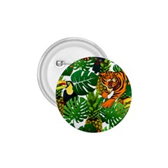 Tropical Pelican Tiger Jungle 1 75  Buttons by snowwhitegirl