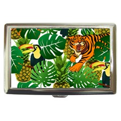 Tropical Pelican Tiger Jungle Cigarette Money Case by snowwhitegirl