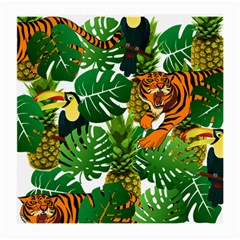 Tropical Pelican Tiger Jungle Medium Glasses Cloth by snowwhitegirl