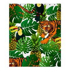 Tropical Pelican Tiger Jungle Shower Curtain 60  X 72  (medium) 