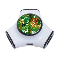 Tropical Pelican Tiger Jungle 3-port Usb Hub by snowwhitegirl