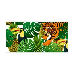 Tropical Pelican Tiger Jungle Yoga Headband by snowwhitegirl