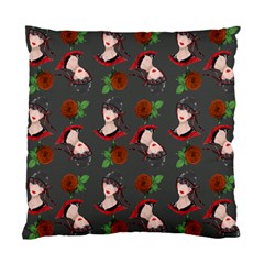 Vintage Flapper Woman Standard Cushion Case (one Side) by snowwhitegirl