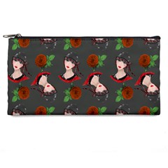 Vintage Flapper Woman Pencil Cases