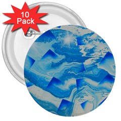 SPACE FRACTURE 3  Buttons (10 pack) 