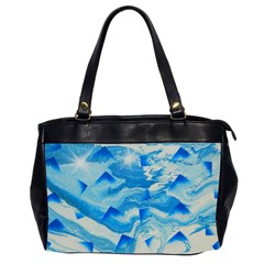 Space Fracture Oversize Office Handbag (2 Sides) by WILLBIRDWELL