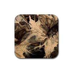 Honey Bee Rubber Coaster (square)  by WILLBIRDWELL