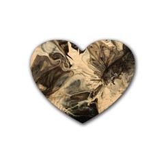 Honey Bee Heart Coaster (4 Pack)  by WILLBIRDWELL