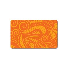 Pop Orange Magnet (name Card)