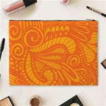 Pop Orange Cosmetic Bag (XL) Back