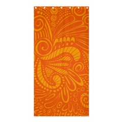 Pop Orange Shower Curtain 36  X 72  (stall) 