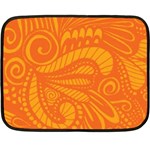 001 2 Double Sided Fleece Blanket (Mini)  35 x27  Blanket Front