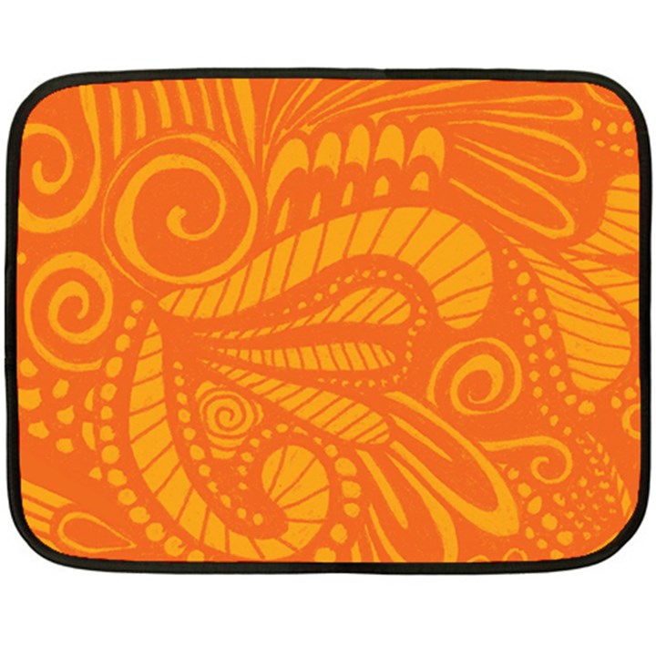 001 2 Double Sided Fleece Blanket (Mini) 