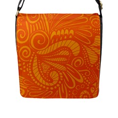 001 2 Flap Closure Messenger Bag (l) by ArtByAmyMinori