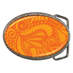 Pop Orange Belt Buckles by ArtByAmyMinori