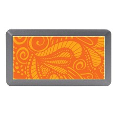 Pop Orange Memory Card Reader (mini) by ArtByAmyMinori