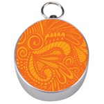 Pop Orange Silver Compasses Front