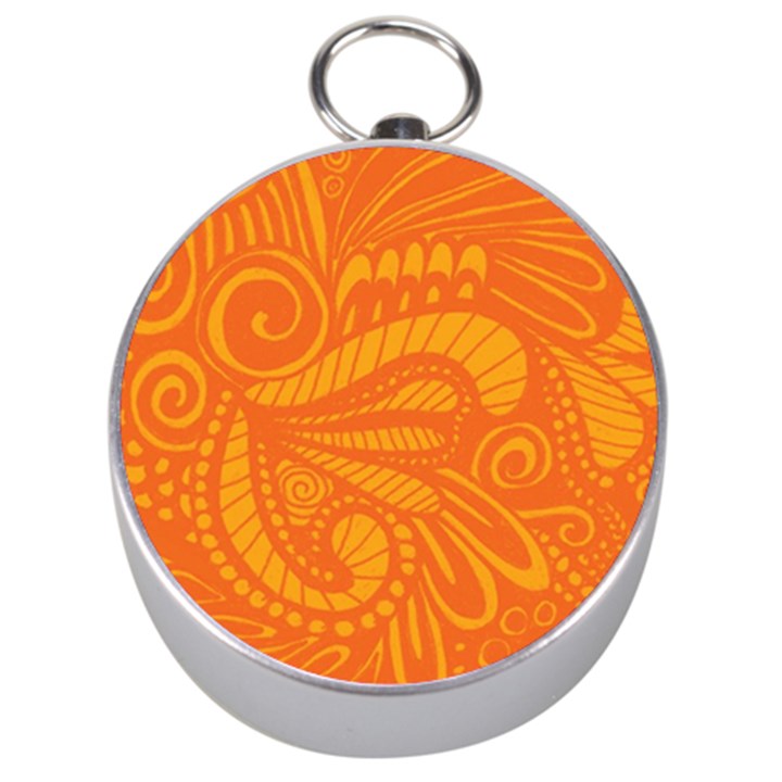 Pop Orange Silver Compasses