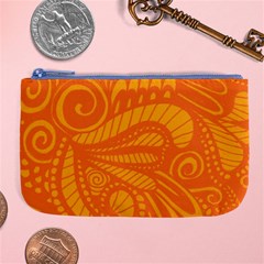 Pop Orange Large Coin Purse by ArtByAmyMinori