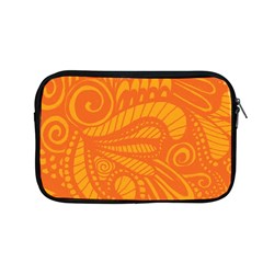 Pop Orange Apple Macbook Pro 13  Zipper Case by ArtByAmyMinori