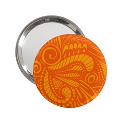 Pop Orange 2 25  Handbag Mirrors by ArtByAmyMinori