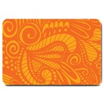 Pop Orange Large Doormat  30 x20  Door Mat