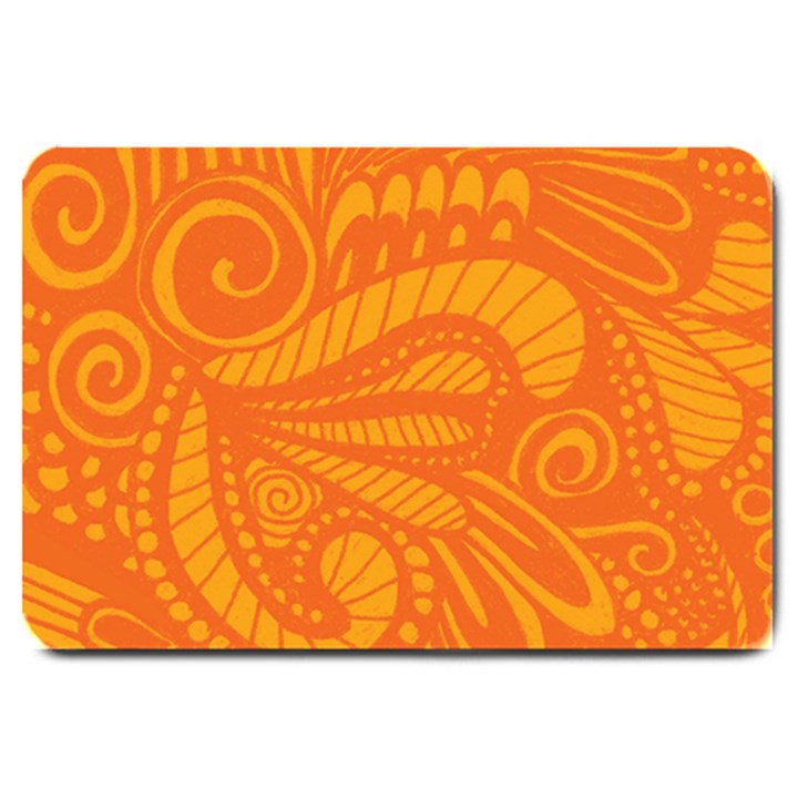 Pop Orange Large Doormat 