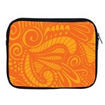 Pop Orange Apple iPad 2/3/4 Zipper Cases Front