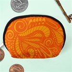 Pop Orange Accessory Pouch (Medium) Back