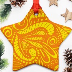 Pop Sunny Ornament (star) by ArtByAmyMinori