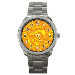 Pop Sunny Sport Metal Watch by ArtByAmyMinori