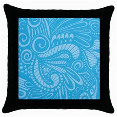 Pop Sky Throw Pillow Case (black) by ArtByAmyMinori