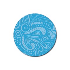 Pop Sky Rubber Coaster (round) 