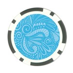 Pop Sky Poker Chip Card Guard Front