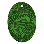 Natural Universe Oval Ornament (Two Sides) Back