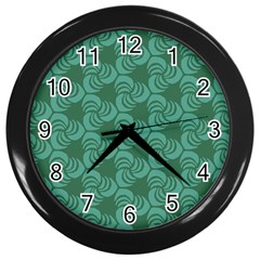 Layered Knots Wall Clock (black) by ArtByAmyMinori