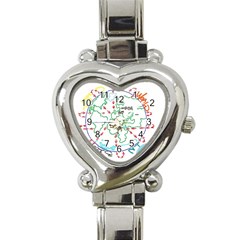 Atw Clr 2 Atw Pro Heart Italian Charm Watch by RWTFSWIMWEAR