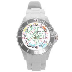 Atw Clr 2 Atw Pro Round Plastic Sport Watch (l) by RWTFSWIMWEAR