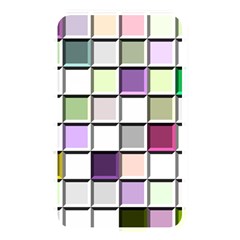 Color Tiles Abstract Mosaic Background Memory Card Reader (Rectangular)