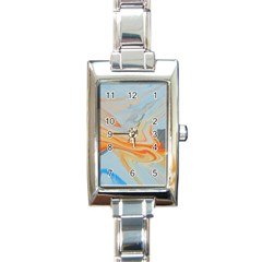 Fire Spear Rectangle Italian Charm Watch