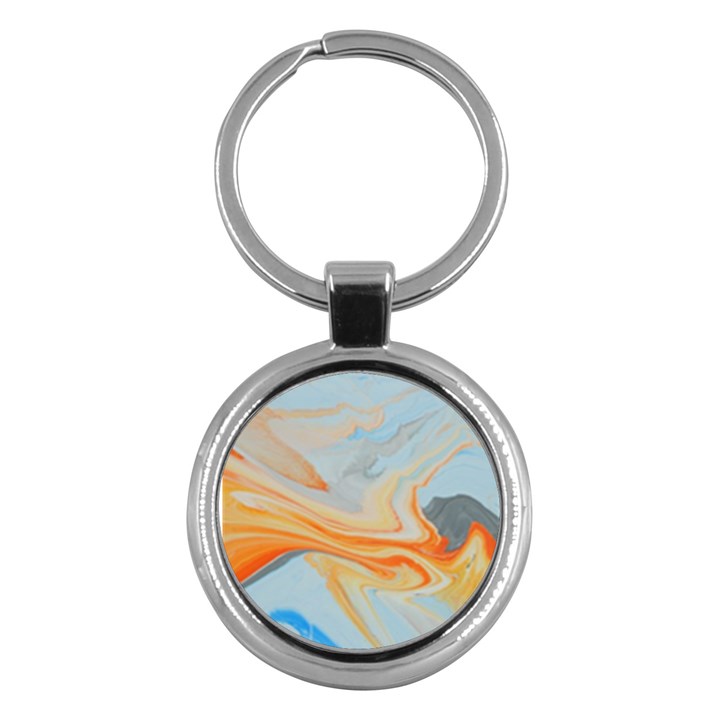 FIRE SPEAR Key Chains (Round) 