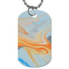 Fire Spear Dog Tag (one Side) by WILLBIRDWELL