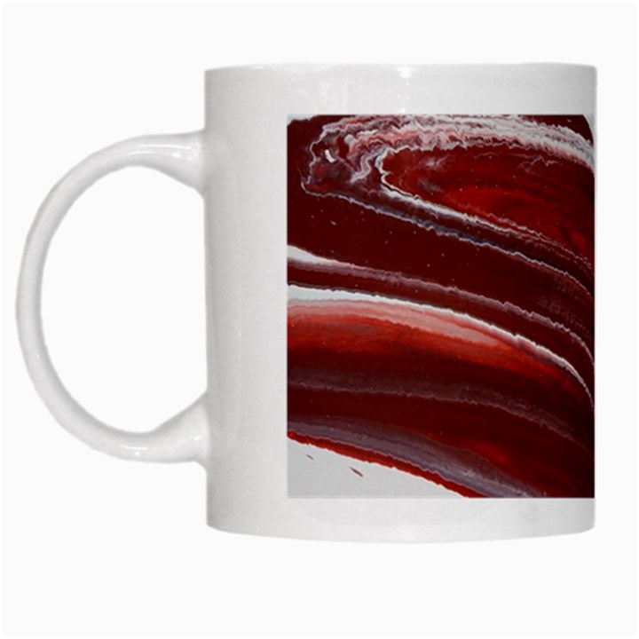 RUBY PILLARS White Mugs