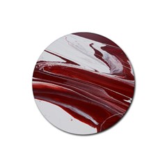 Ruby Pillars Rubber Round Coaster (4 Pack) 