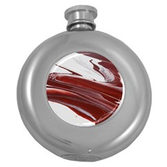 Ruby Pillars Round Hip Flask (5 Oz) by WILLBIRDWELL